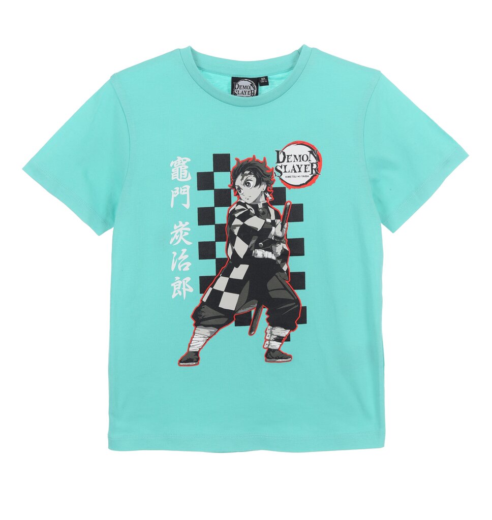 T-shirt enfant DEMON SLAYER - 100% Coton - Vert - 8 ans