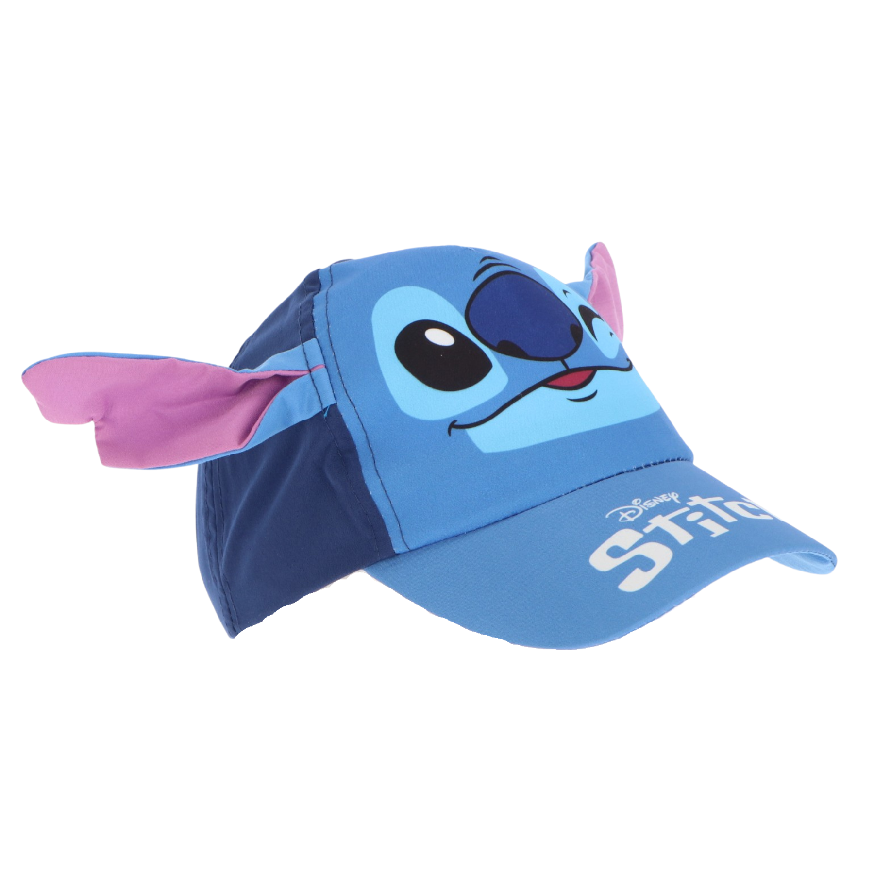 Casquette réglable avec oreilles en 3D pour enfants LILO ET STITCH - Taille 52cm