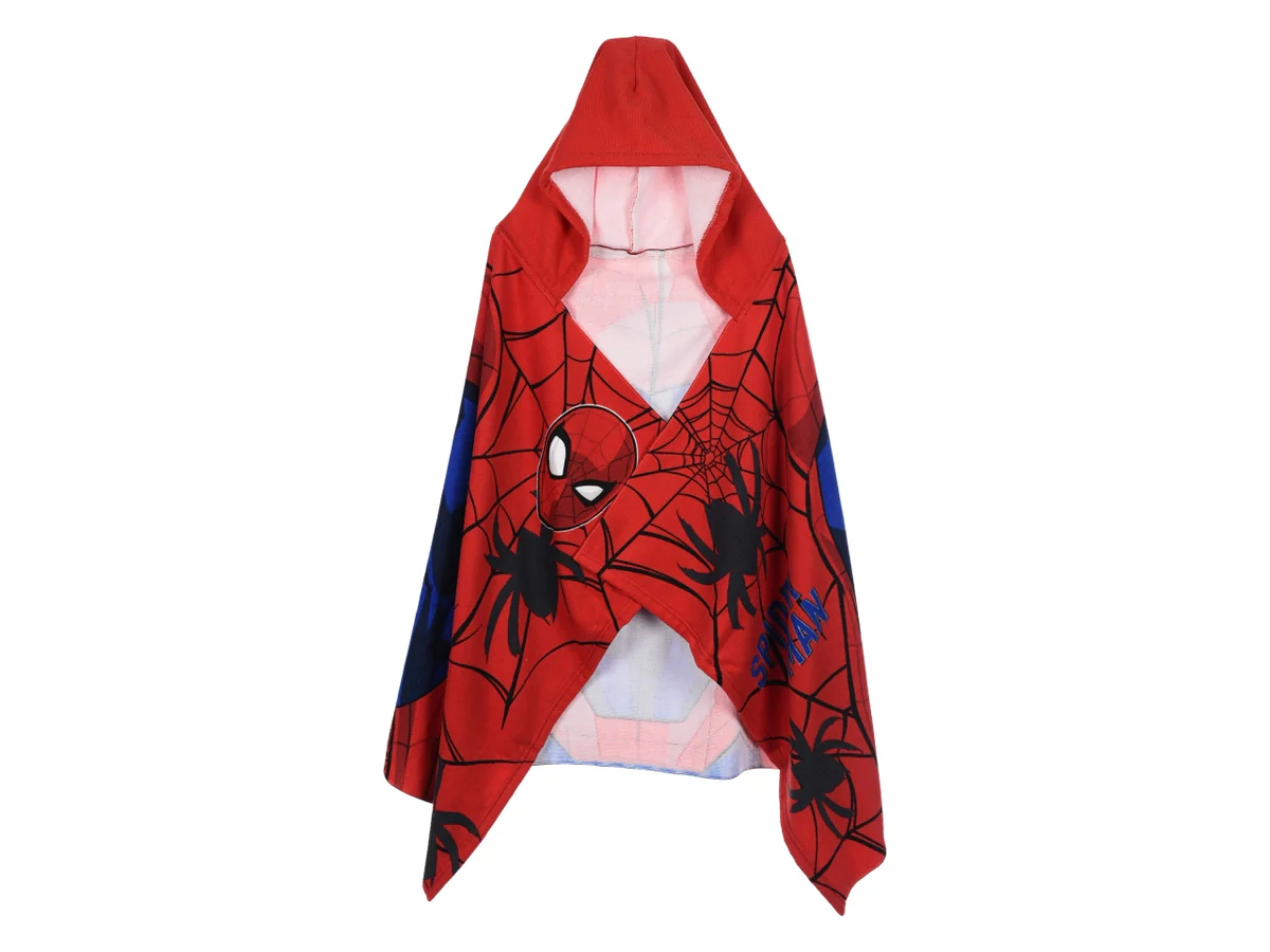 Serviette de plage ou Drap de bain SPIDERMAN - 70x140 cm - Cape de bain Licence Officielle