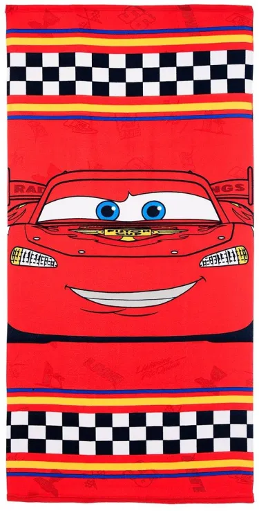 Serviette de plage ou Drap de bain CARS - 70x140 cm - Disney - séchage rapide