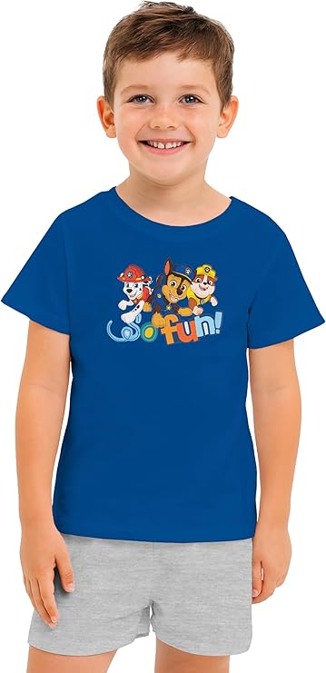 Pyjashort garçon LA PAT PATROUILLE - pyjama taille 8 ans
