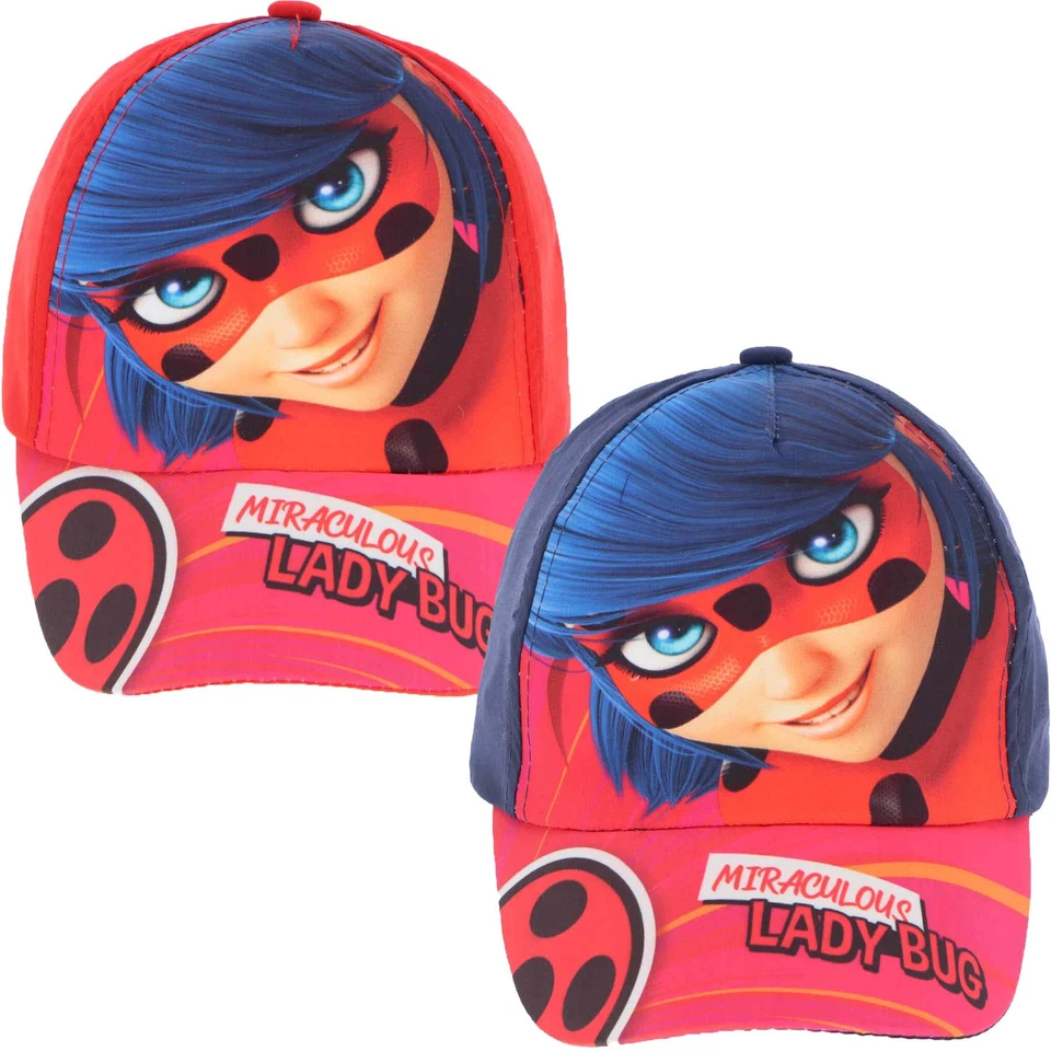 Casquette enfant MIRACULOUS ladybug pour fille - Bleu - Taille 50 cm