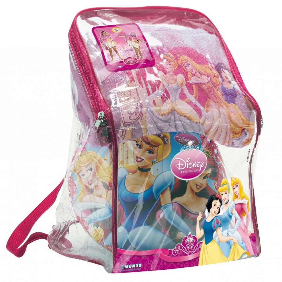 Ensemble Magique de Sac à Dos, Poncho et Ballon Disney Princesses