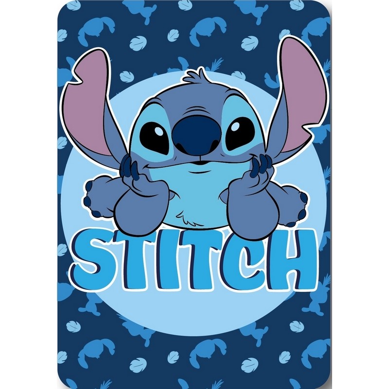 Plaid polaire Lilo et STITCH DISNEY 100 x 140 cm couverture