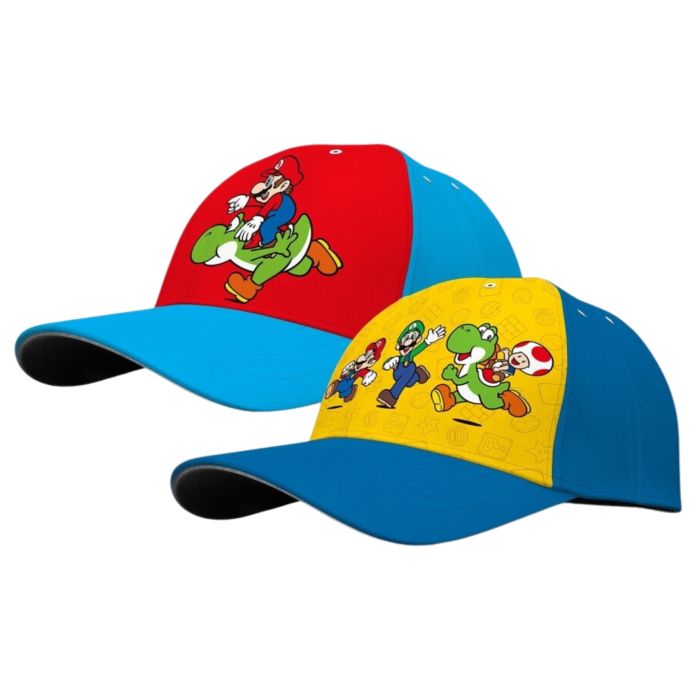 Casquette enfant SUPER MARIO - Rouge Bleu