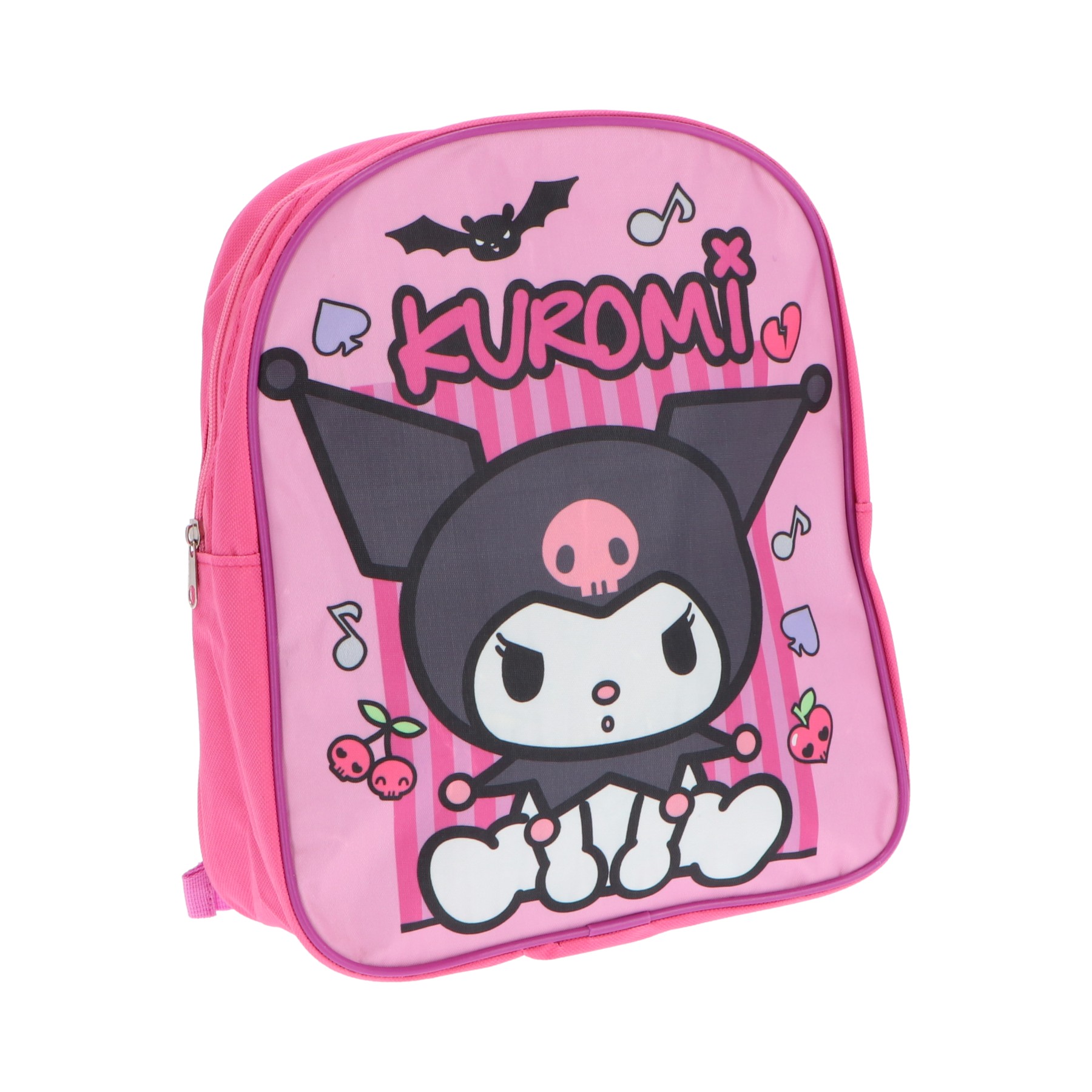 Sac à dos - Kuromi - 30 cm - Rose - 100% polyester - Maternelle